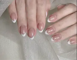 ハンド✨フレンチ☆カラーグラデーション☆ミラーネイル💞