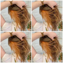 【大人気】インナーカラー付全体カラー！ブリーチも込みになっています