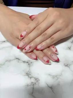 (オフ有り)持ち込みデザインネイル💖🌸