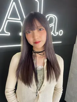 メンテナスカット➕ブリーチダブルカラー➕Aujuaトリートメント