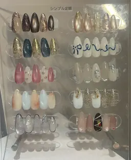 【オフ有り】シンプル定額ネイル