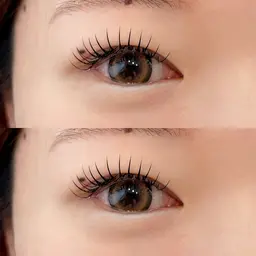 【圧倒的持続🖤LEDマツエク】フラットラッシュ120本迄  \オフ込み&ʙʀᴏᴡɴのmix可能/