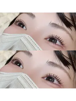 【2月限定1000円off‼️】束感コーティング付ラッシュリフト/パリジェンヌ🩵