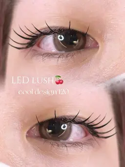 持続力⭕️LEDエクステ🔦フラットラッシュ100本✨️