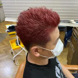 メンズカット＋ブリーチ＋カラー　一気にイメチェンしたい方はコレ