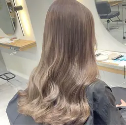 【️ミニモ学割👩‍🎓】ブリーチありダブルカラー＋ioeオリジナルケアトリートメント🫧ご新規様クーポン￥15980-