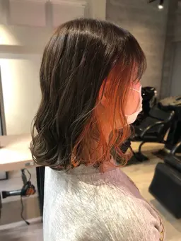 🎨カット＋イヤリングカラーorインナーカラー(1ブリーチ＋ケアカラー)＋ミルボン3step超音波トリートメント🎨