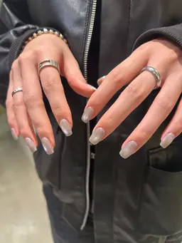 ⭐︎ご新規様限定⭐︎オフありなし🌹hand【フラッシュ/マグネット／ミラー】ワンカラー仕上げ