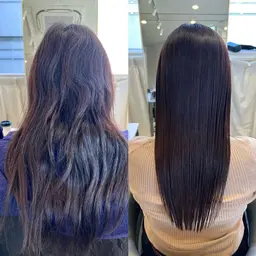 美髪ストレート