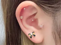 【SNSで大バズり】✨🩵✨ 耳つぼジュエリー✨🩵✨ 両耳で10粒✨️