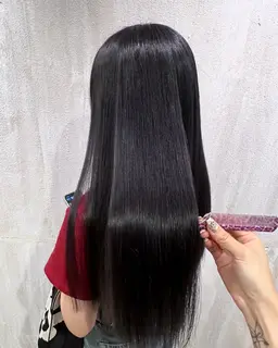 ダメージをケアするのではなくダメージさせない⁉️水素を使ったカラー+カット+水素カラー+高濃度水素トリートメント💧