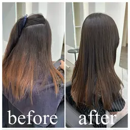🌿カット+縮毛矯正+疎水デトックストリートメント🌿