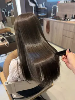 «ブリーチなしダブルカラー » 🫧ダメージを抑えた透明感カラー🫧