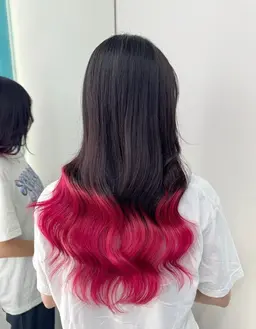 デザインブリーチ＋カラー❣️(インナーやグラデーションなど)