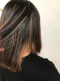 カット、カラー、ハイライト、トリートメント