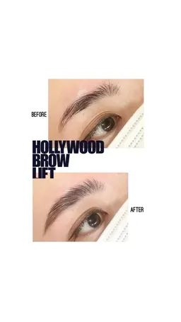 【🪐ハリウッドブロウリフト🪐】メンズ様OK /メイクあり¥6,550