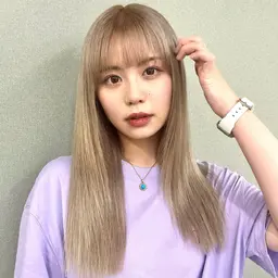 ◆カット+ブリーチ+カラー(ダブルカラー)+ハホニコトリートメント◆