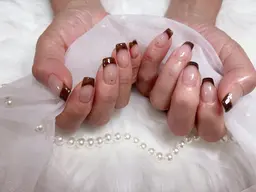 フレンチネイル🤎