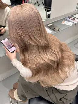 【ご新規様限定価格💫】ダブルカラー+オージュアトリートメント+ブロー🎀