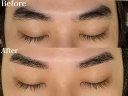 【アイブロウ】メンズ美眉スタイリング(眉WAX+ツイジング+カット)