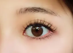 下まつげセーブルエクステ30本(片目15本ずつ)￥2000