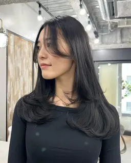 【平日12時​〜​17時限定🤎】前髪カット＋メンテナンスカット＋ヒアルロン酸カラー