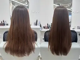 🍓⸝⸝꙳ カット＋縮毛矯正＋トリートメント＋marbb𓂃𓈒𓏸