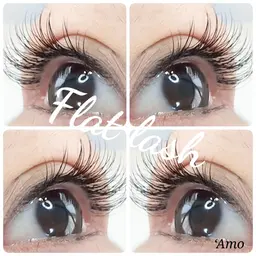 持続力×軽さ◎フラットラッシュつけ放題(コーティング付)