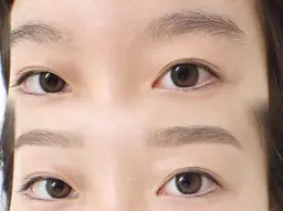 【現役メイク講師が施術】眉毛アイブロウワックス＋パーソナルメイク　トータルコーディネイト