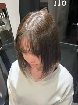 【人気メニュー✨】ブリーチなしワンカラー