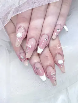 🎀ミニモ初回限定🎀 10本アートし放題🤍【オフ・ケア込み】