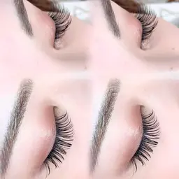 (オフ無料)マツエク100本コース🉐(フラットラッシュ、セーブル2種類から選べます)✨口コミでコーティングプレゼント