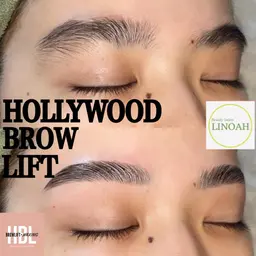 【美眉/メイク時短】ハリウッドブロウリフト 眉毛Wax脱毛付き ￥7000⇒￥5500