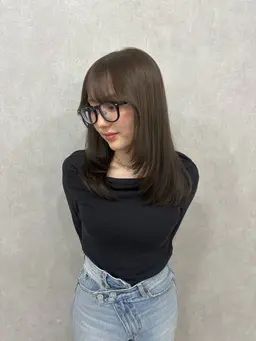 【モデル様限定】似合わせカット+髪質改善カラー+高保湿トリートメント🫧