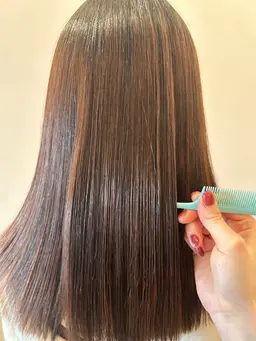 【✨髪質改善ストレート＋似合わせカット✨】　補足の確認をお願いします。