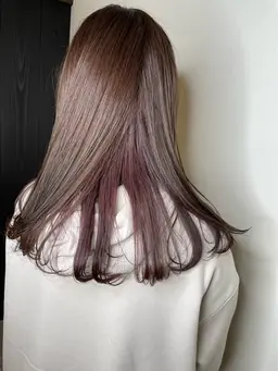 ☀️カット＋インナーカラー(部分ブリーチ込)＋超音波トリートメント☀️