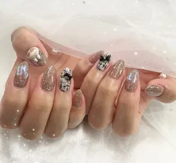 オフ無し🩵持ち込みネイル90分💎💅可愛い系のネイルが得意です🧸🫶💓