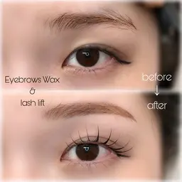 【🇫🇷パリジェンヌorラッシュリフト➕Eyebrows wax🤎】