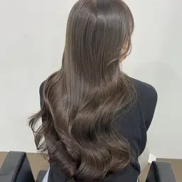 ＼人気No.1🧚‍♀️圧倒的透明感🫧／ブリーチなしダブルカラー🩵