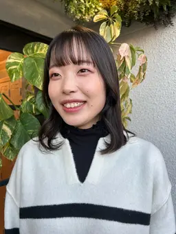 🦩前髪カット🦩