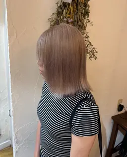 ダブルカラー(medium)+システムトリートメント+ブロー代