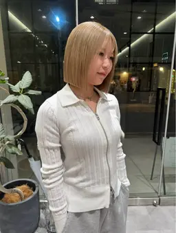 ■カット+ダブルカラー