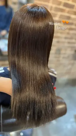 似合わせカット🫧☁️+カラー🐇🍨