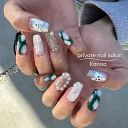 ご新規様限定✨アート、パーツやり放題(持ち込みデザインOK!)