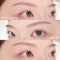 美眉スタイリング+似合わせまつ毛パーマ