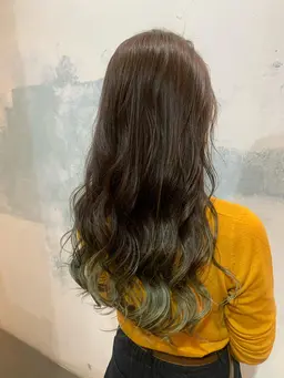 🍒ナチュラルグラデーションカラー(ブリーチ込み＋超音波トリートメント付き) 🍒