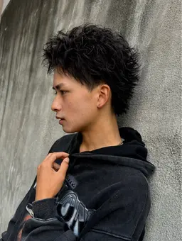 スパイキーパーマ