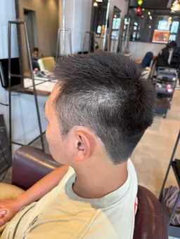 メンズカットモデル(ショート、ベリーショートでも可)