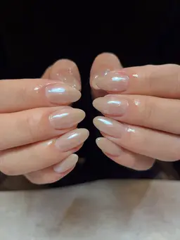 【 hand 】ミラーネイル(オフ代無料)🫧20種類以上のカラーの中からお好きなお色1色お選び頂けます