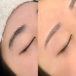 【新規】美眉アイブロウwax脱毛スタイリング／似合わせ／メイク仕上げ付き🪞／ﾊﾘｳｯﾄﾞﾌﾞﾛｳﾘﾌﾄ+¥500